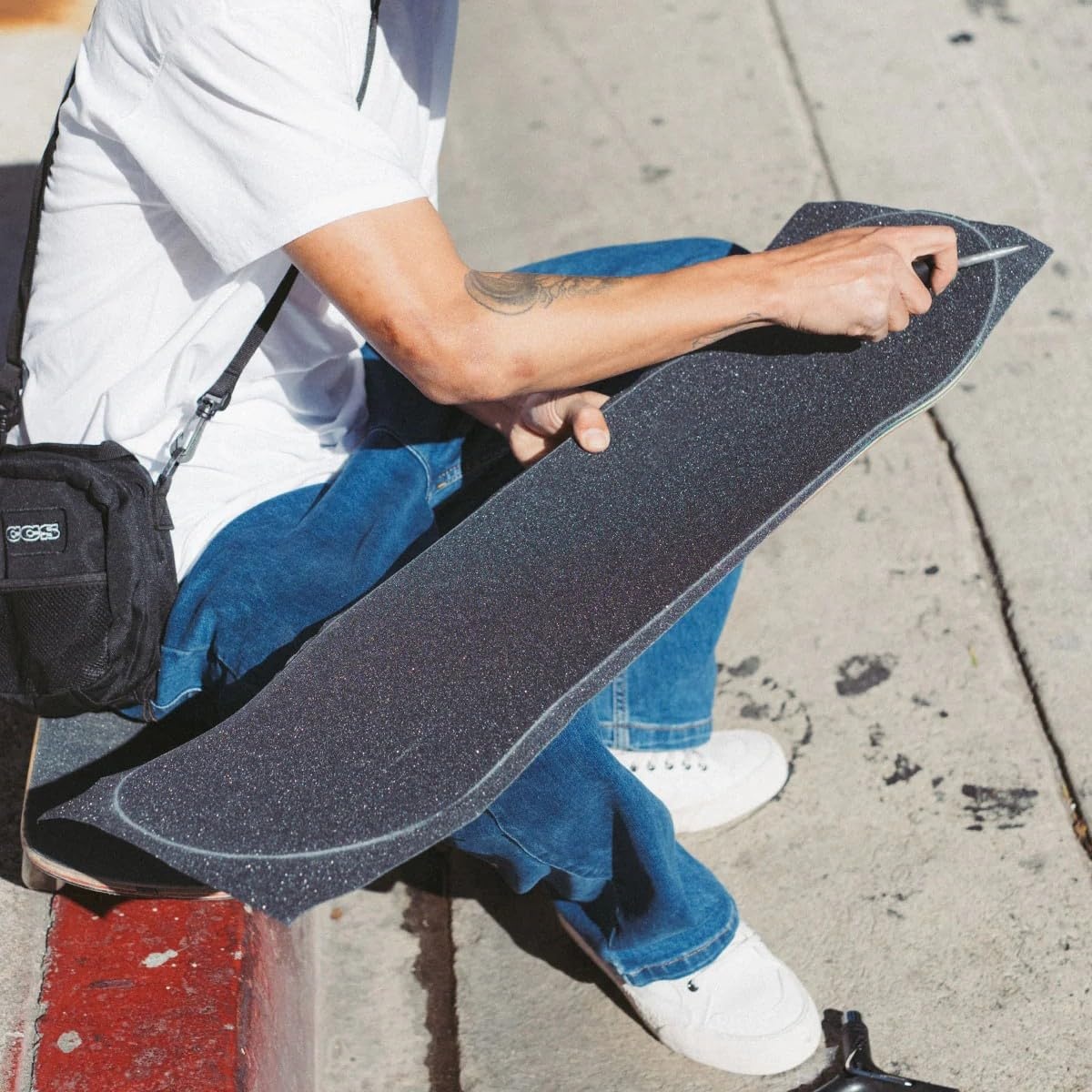image:imageCCS Black Grip Tape with 2in1 File Tool and Razor BladeGreen