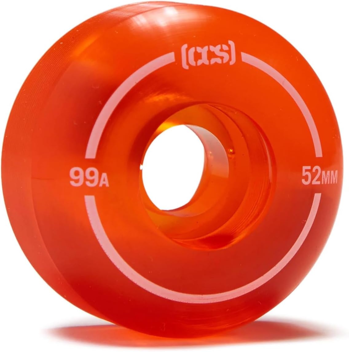 image:imageCCS Clear Skateboard Wheels Bundle Professional Grade Polyurethane Size 52mm 99A Durometer 18 Riser Pads amp Skate Tool Included BlueOrange