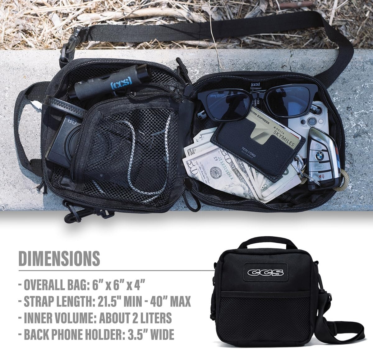 image:imageCCS Emergency Skate Kit Hardware Grip amp Skate Tool Bearings Wax amp Shoe Laces Options Skate Trip Essentials Utility Bag IncludedBag Only