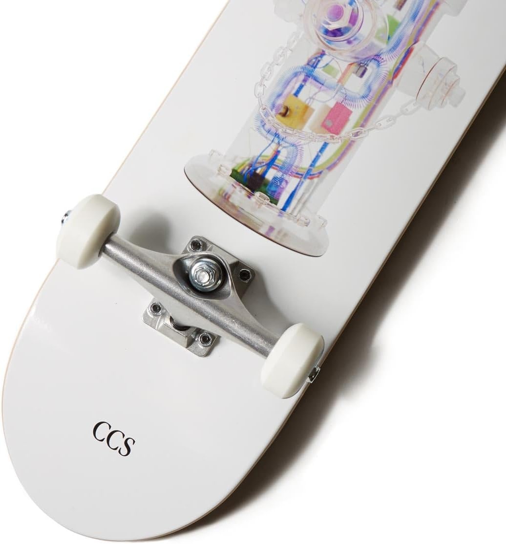 image:imageCCS Going Clear Hydrant Skateboard Complete Maple Wood Professional Grade Fully Assembled with Skate Tool amp Stickers Adults Kids Teens Youth Boys amp GirlsGoing Clear Hydrant