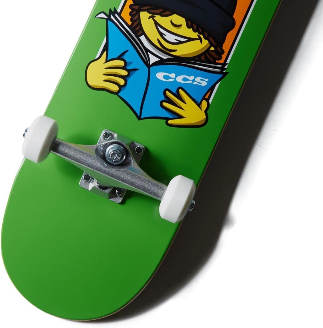 image:imageCCS Graphic Skateboard Complete Maple Wood Professional Grade Fully Assembled with Skate Tool amp Stickers Adults Kids Teens Youth Boys amp GirlsCatalog Kid Green