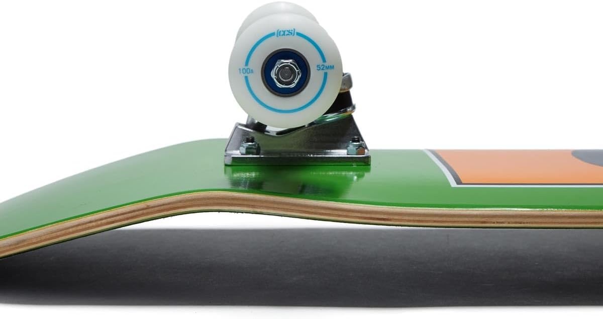 image:imageCCS Graphic Skateboard Complete Maple Wood Professional Grade Fully Assembled with Skate Tool amp Stickers Adults Kids Teens Youth Boys amp GirlsCatalog Kid Green