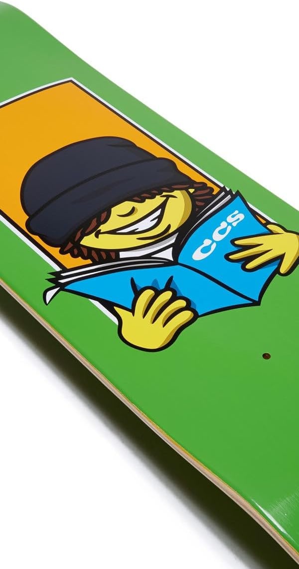 image:imageCCS Graphic Skateboard Deck 7 Ply Maple Wood Professional Grade Adults Kids Teens Youth Boys amp GirlsCatalog Kid Green