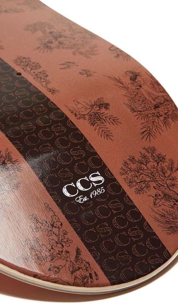 image:imageCCS Graphic Skateboard Deck 7 Ply Maple Wood Professional Grade Adults Kids Teens Youth Boys amp GirlsToile Brown Root