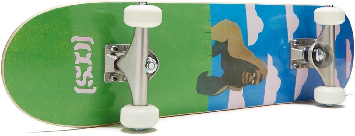 image:imageCCS Mini Skateboard for Kids amp Youth 7 Wide Maple Wood Fully Assembled with Skate Tool amp Stickers Boys amp GirlsGorilla