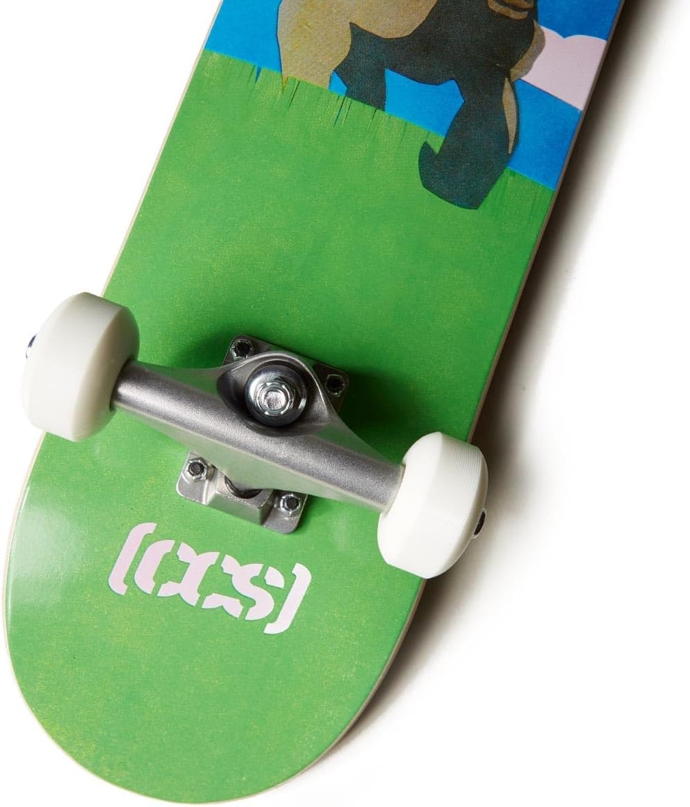 image:imageCCS Mini Skateboard for Kids amp Youth 7 Wide Maple Wood Fully Assembled with Skate Tool amp Stickers Boys amp GirlsGorilla
