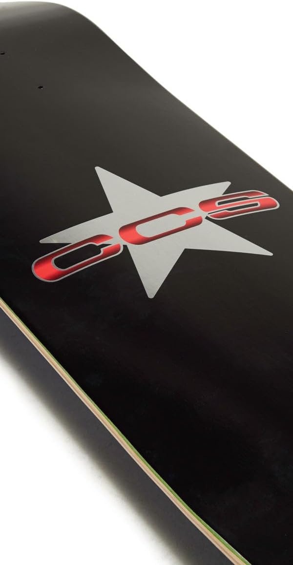 image:imageCCS Skateboard Deck 7 Ply Maple Wood Professional Grade Adults Kids Teens Youth Boys amp Girls97 Star SilverRed