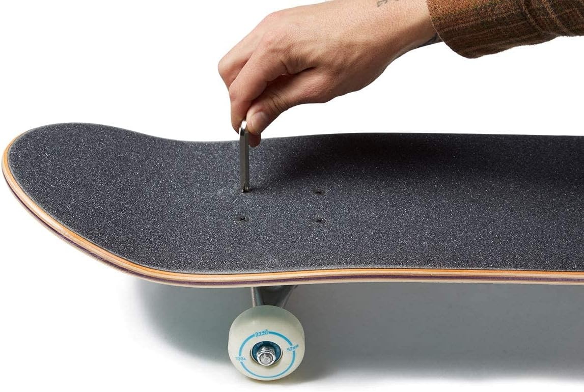 image:imageCCS Skateboard Tool All in One T Tool Metal T Tool WGrip File or Y Tool WRethreaderBlack
