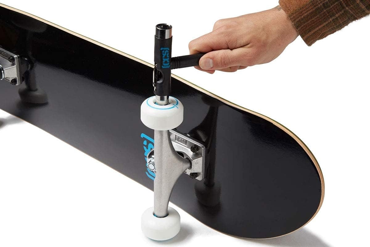 image:imageCCS Skateboard Tool All in One T Tool Metal T Tool WGrip File or Y Tool WRethreaderBlack