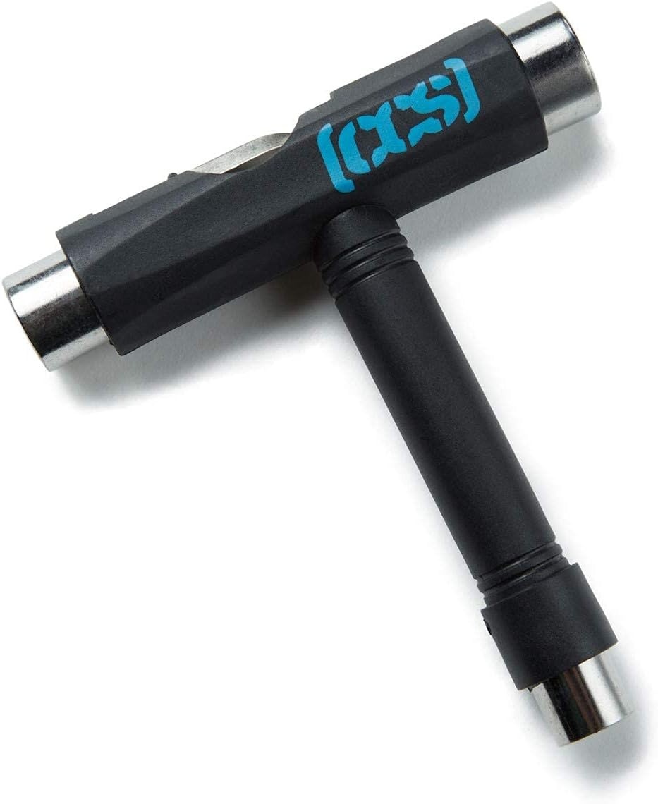 image:imageCCS Skateboard Tool All in One T Tool Metal T Tool WGrip File or Y Tool WRethreaderBlack