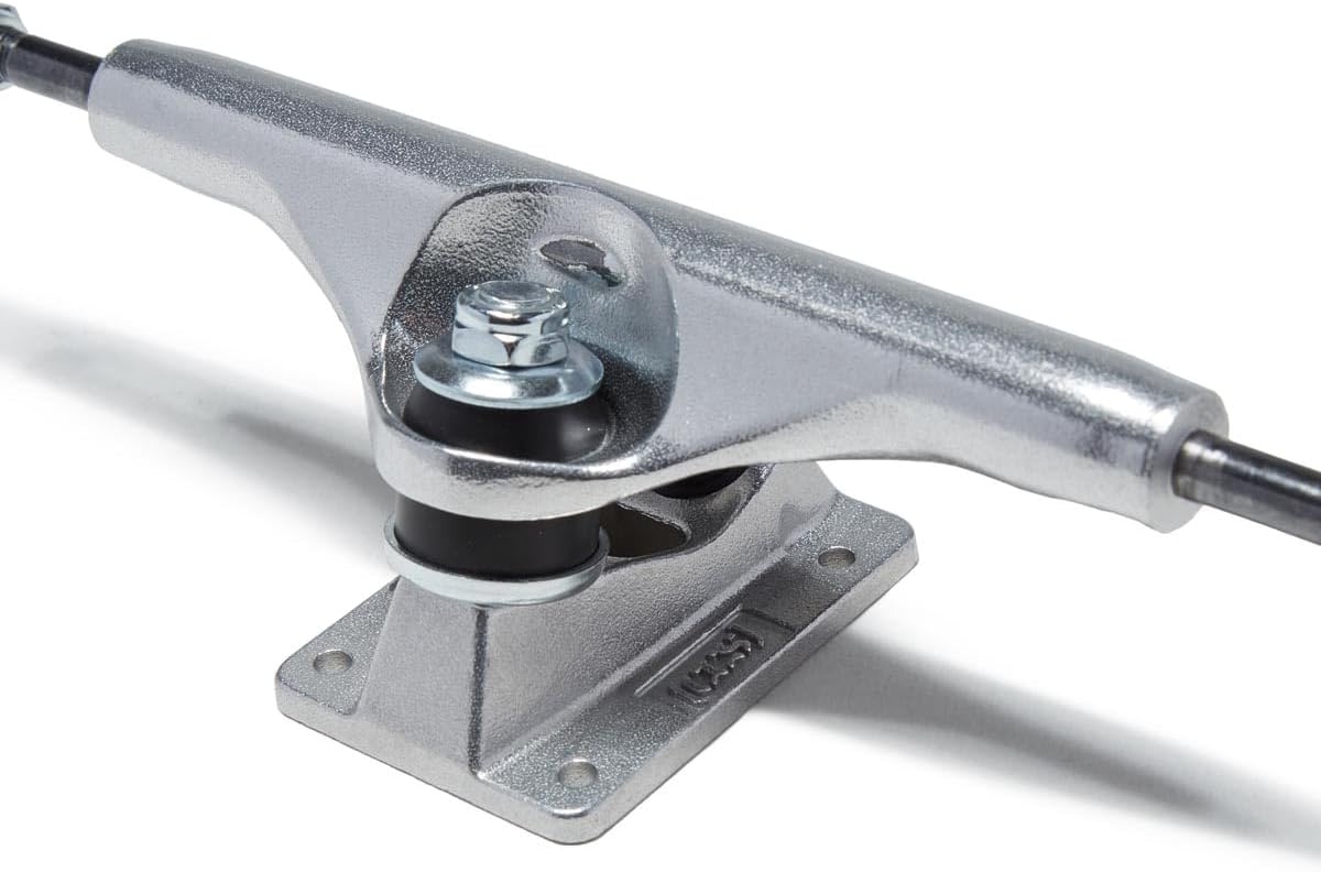 image:imageCCS Skateboard Trucks 109mm 129mm 139mm 144mm 149mm 169mm BlackRaw W1 Mounting HardwareRaw