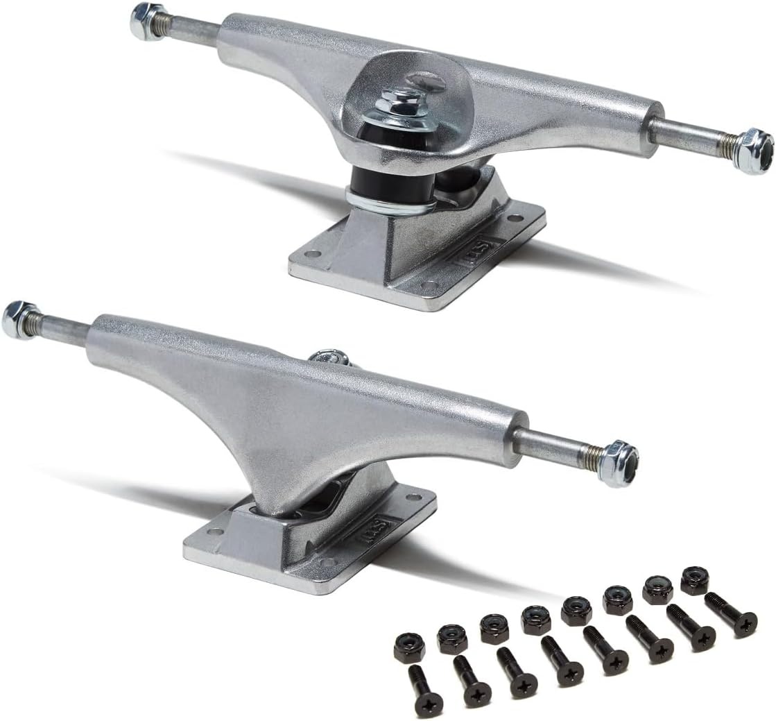 image:imageCCS Skateboard Trucks 109mm 129mm 139mm 144mm 149mm 169mm BlackRaw W1 Mounting HardwareRaw