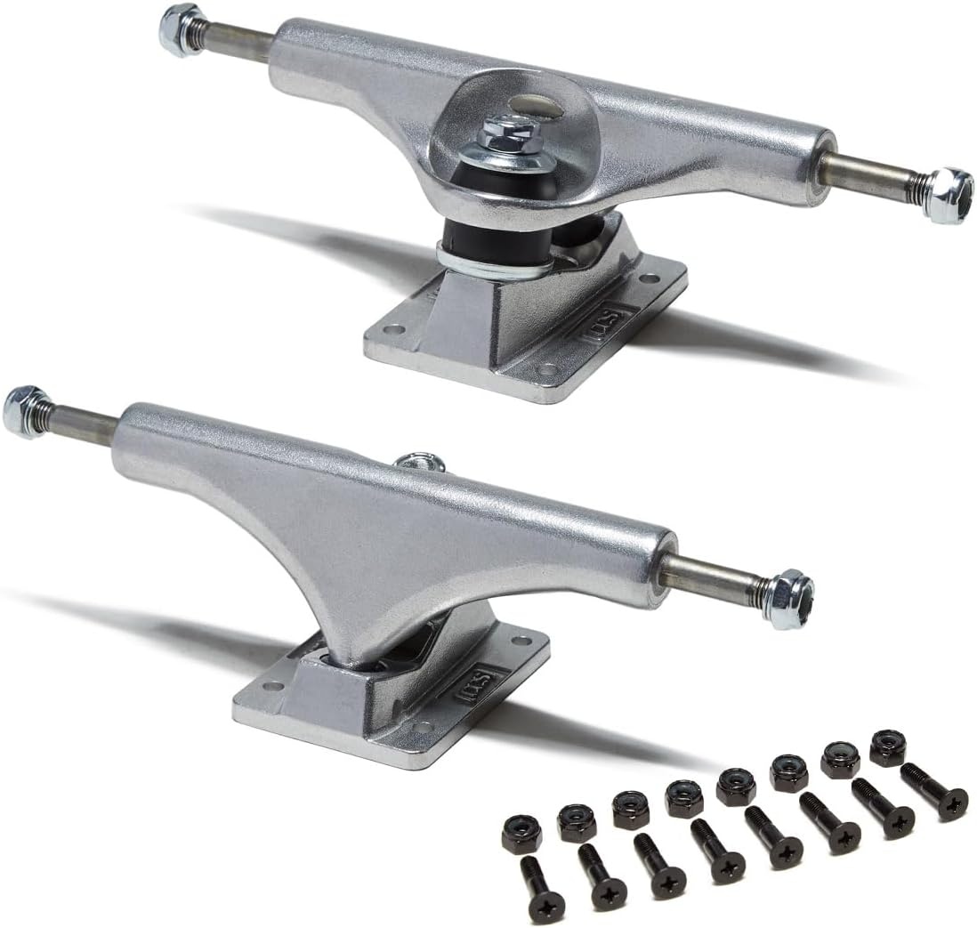 image:imageCCS Skateboard Trucks 109mm 129mm 139mm 144mm 149mm 169mm BlackRaw W1 Mounting HardwareRaw