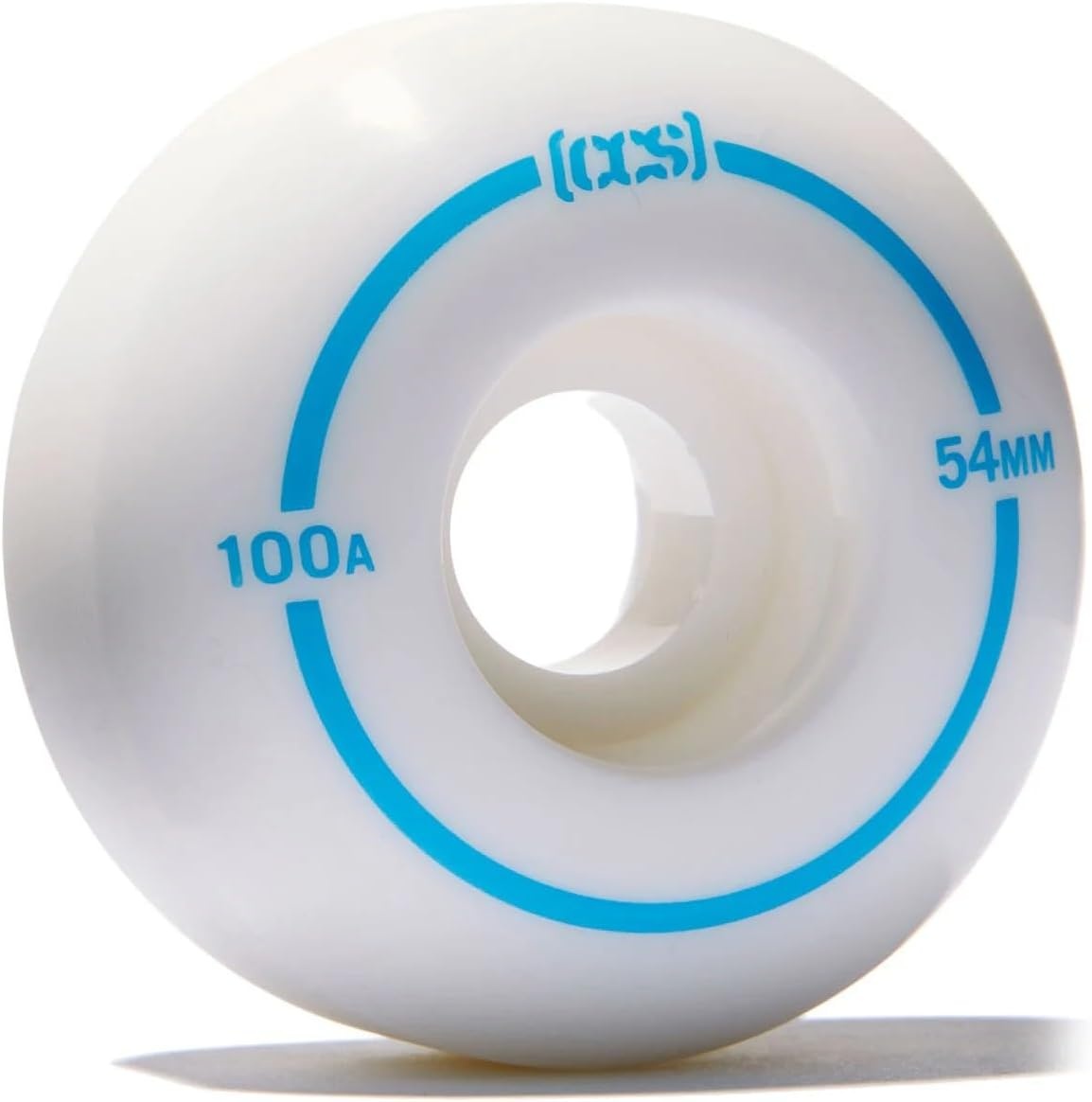 image:imageCCS Skateboard Wheels Professional Grade Polyurethane 100A Durometer Sizes 52mm 53mm 54mm amp 56mm Set of 4White