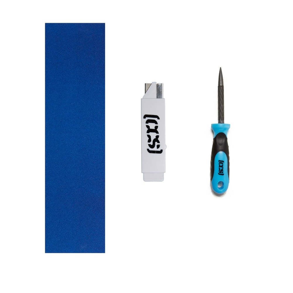 image:imageCCS Black Grip Tape with 2in1 File Tool and Razor BladeBlue