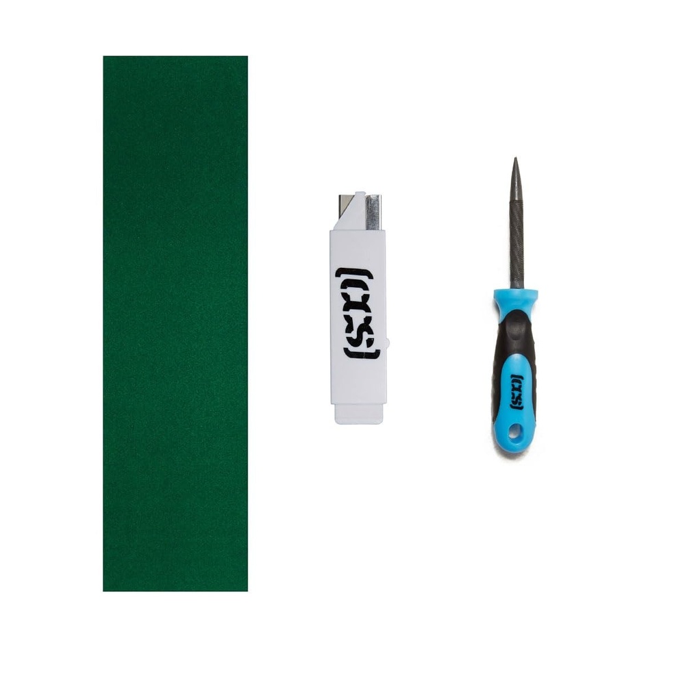 image:imageCCS Black Grip Tape with 2in1 File Tool and Razor BladeGreen