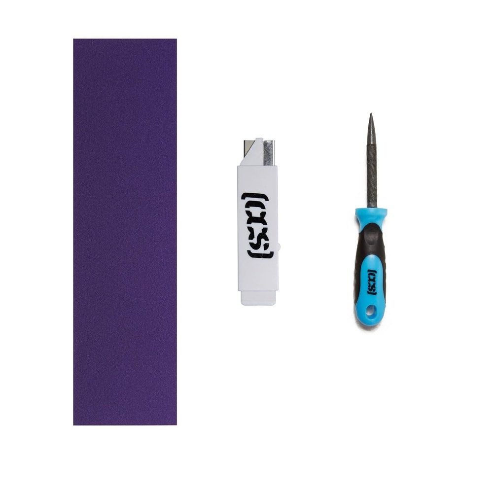 image:imageCCS Black Grip Tape with 2in1 File Tool and Razor BladePurple