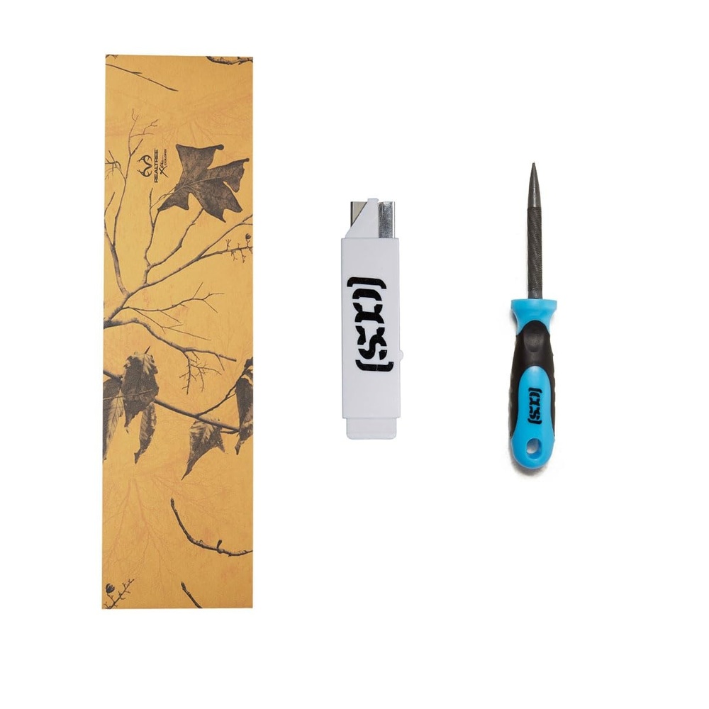 image:imageCCS Black Grip Tape with 2in1 File Tool and Razor BladeRealtree Blaze