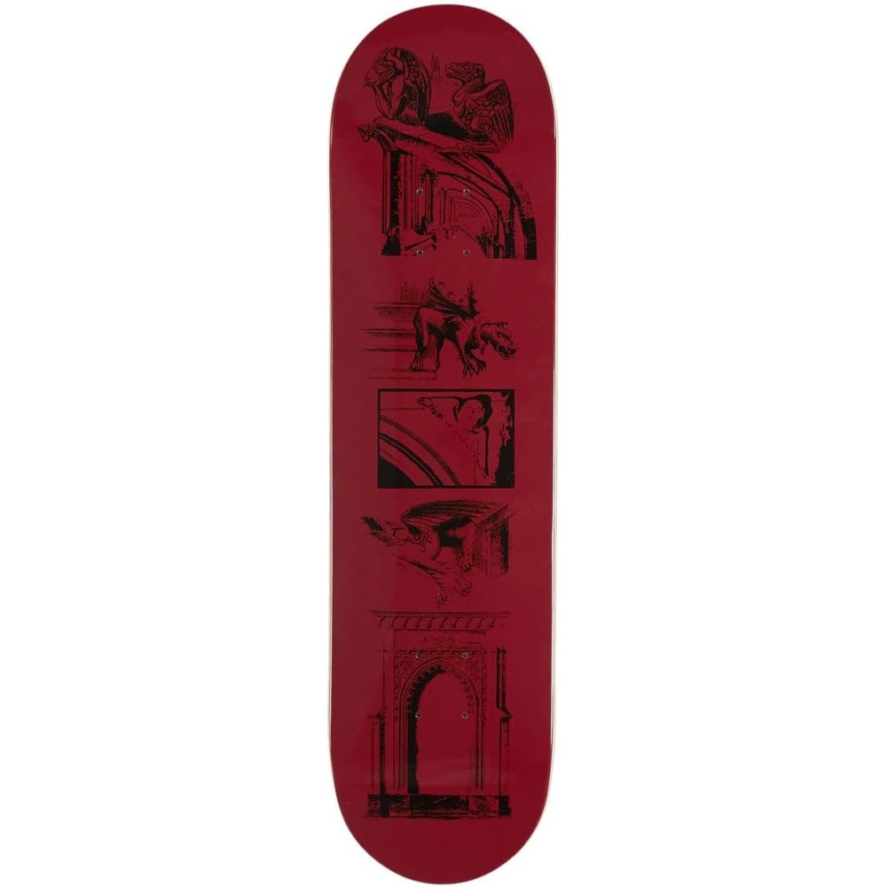 image:imageCCS Gothic Series Skateboard Deck 7 Ply Maple Wood Professional Grade Adults Kids Teens Youth Boys amp GirlsGargoyle Red