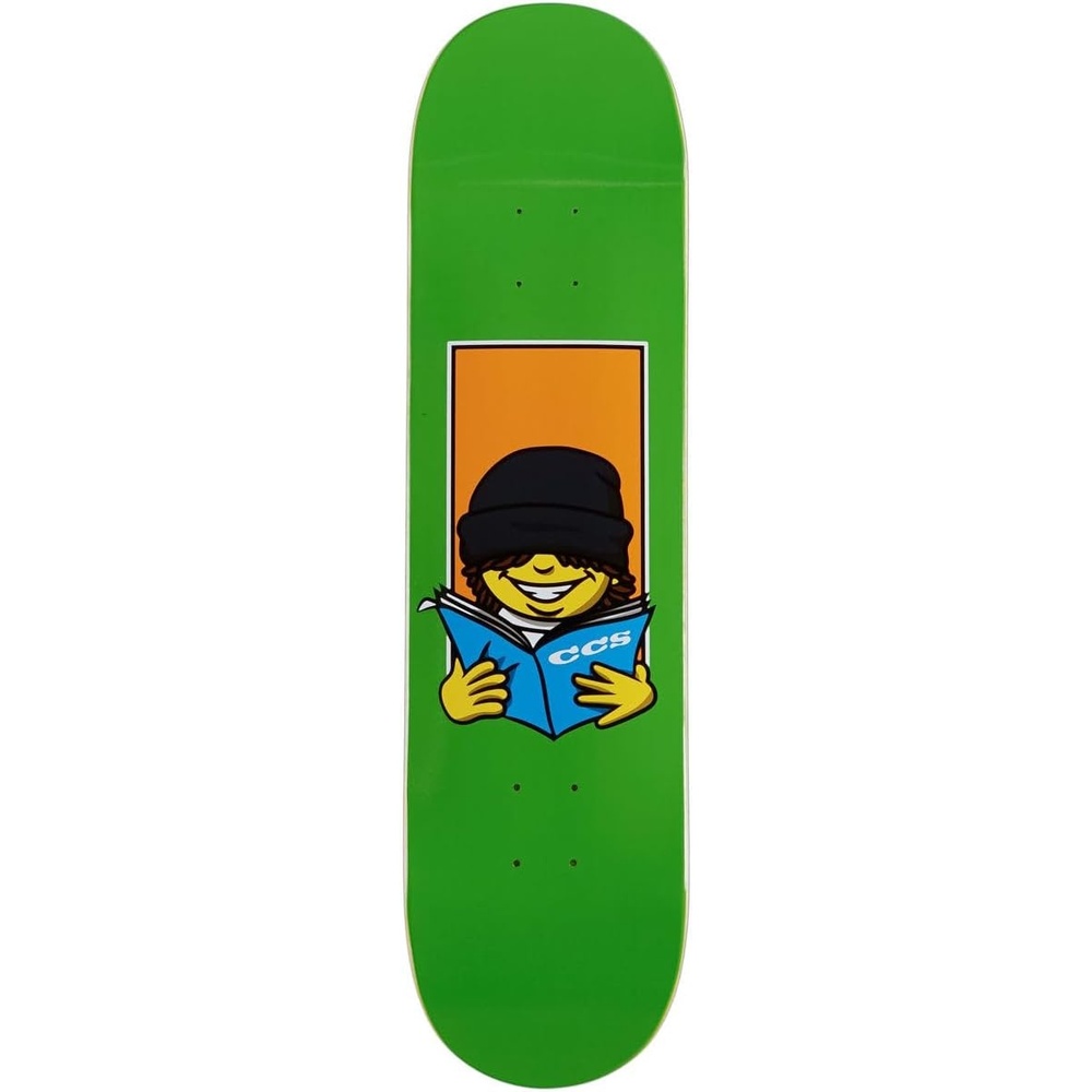 image:imageCCS Graphic Skateboard Deck 7 Ply Maple Wood Professional Grade Adults Kids Teens Youth Boys amp GirlsCatalog Kid Green