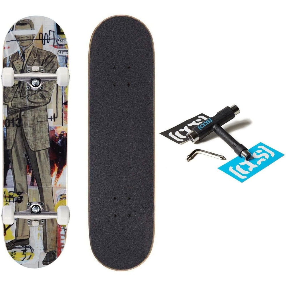 image:imageCCS Max Goldsmith Artist Series Skateboard Complete Maple Wood Professional Grade Fully Assembled with Skate Tool amp Stickers Adults Kids Teens Youth Boys amp GirlsOut of Step