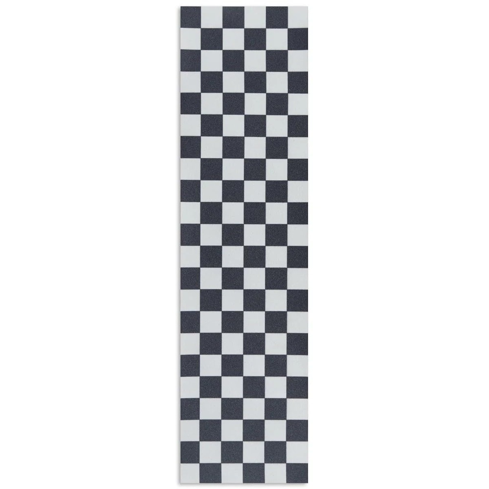 image:imageCCS Perforated Skateboard Grip Tape  9x33 BlackCheckerboard BlackWhite