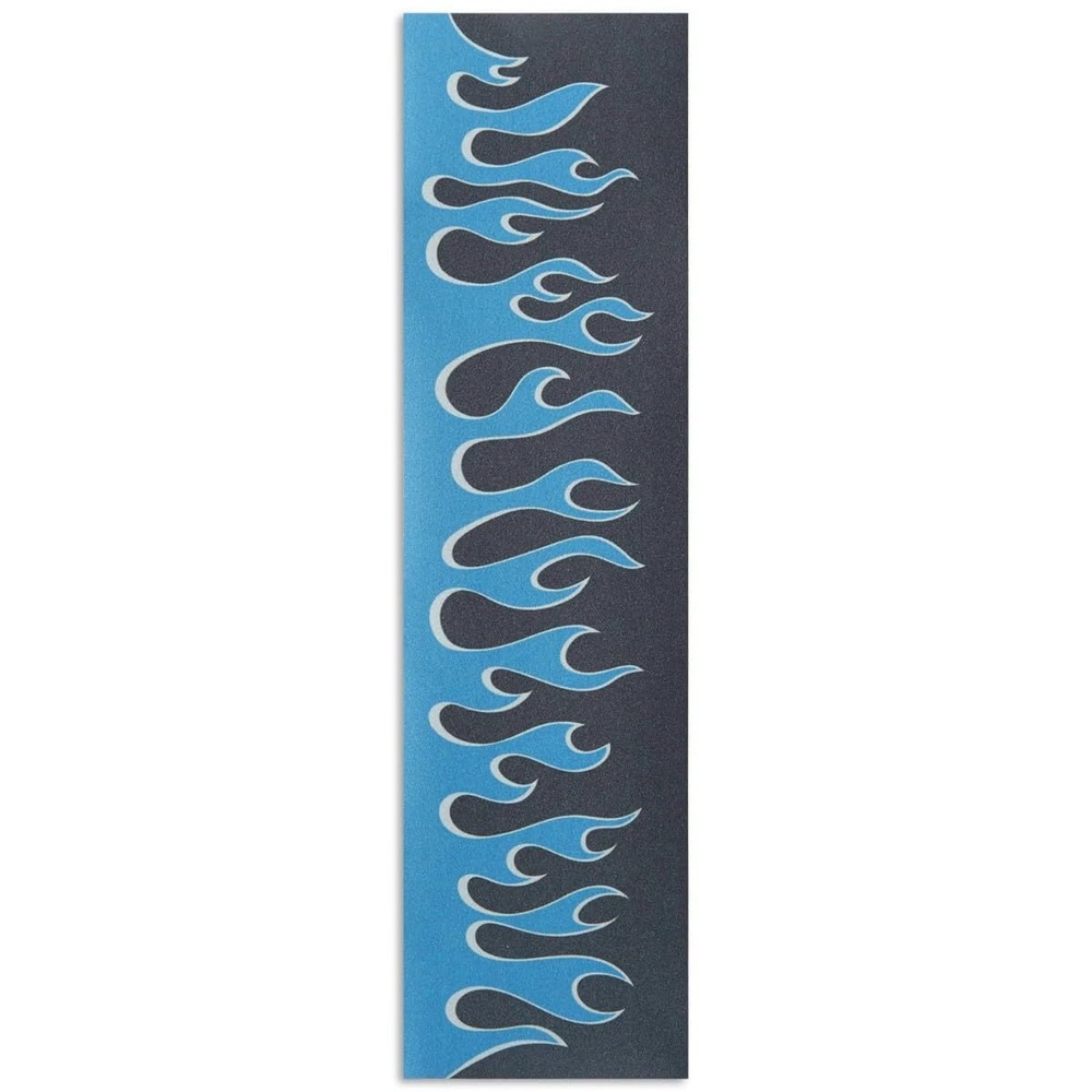 image:imageCCS Perforated Skateboard Grip Tape  9x33 BlackFlames BlackBlue