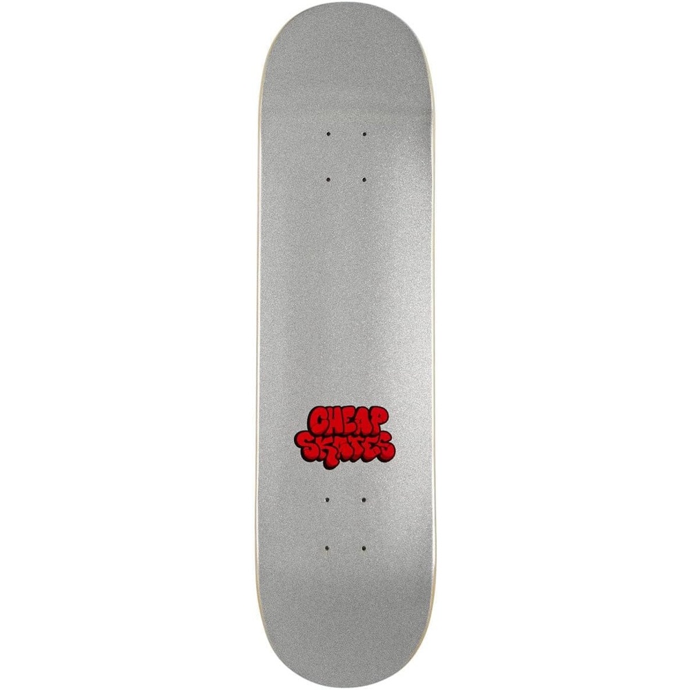 image:imageCCS Skateboard Deck  7 Ply Maple Wood  Professional Grade  Adults Kids Teens Youth  Boys amp GirlsCheap Skates Tag Glitter White