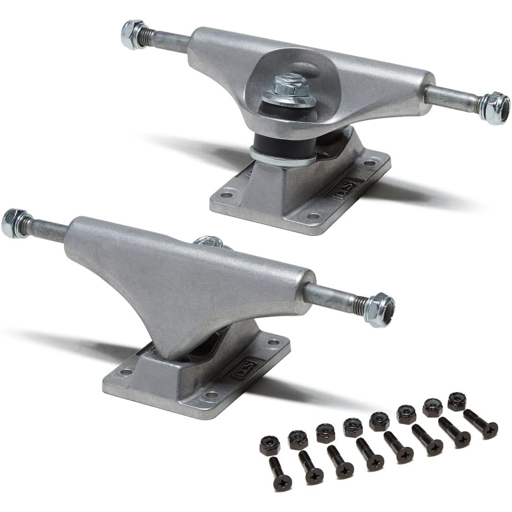 image:imageCCS Skateboard Trucks  109mm 129mm 139mm 144mm 149mm 169mm BlackRaw W1 Mounting HardwareRaw