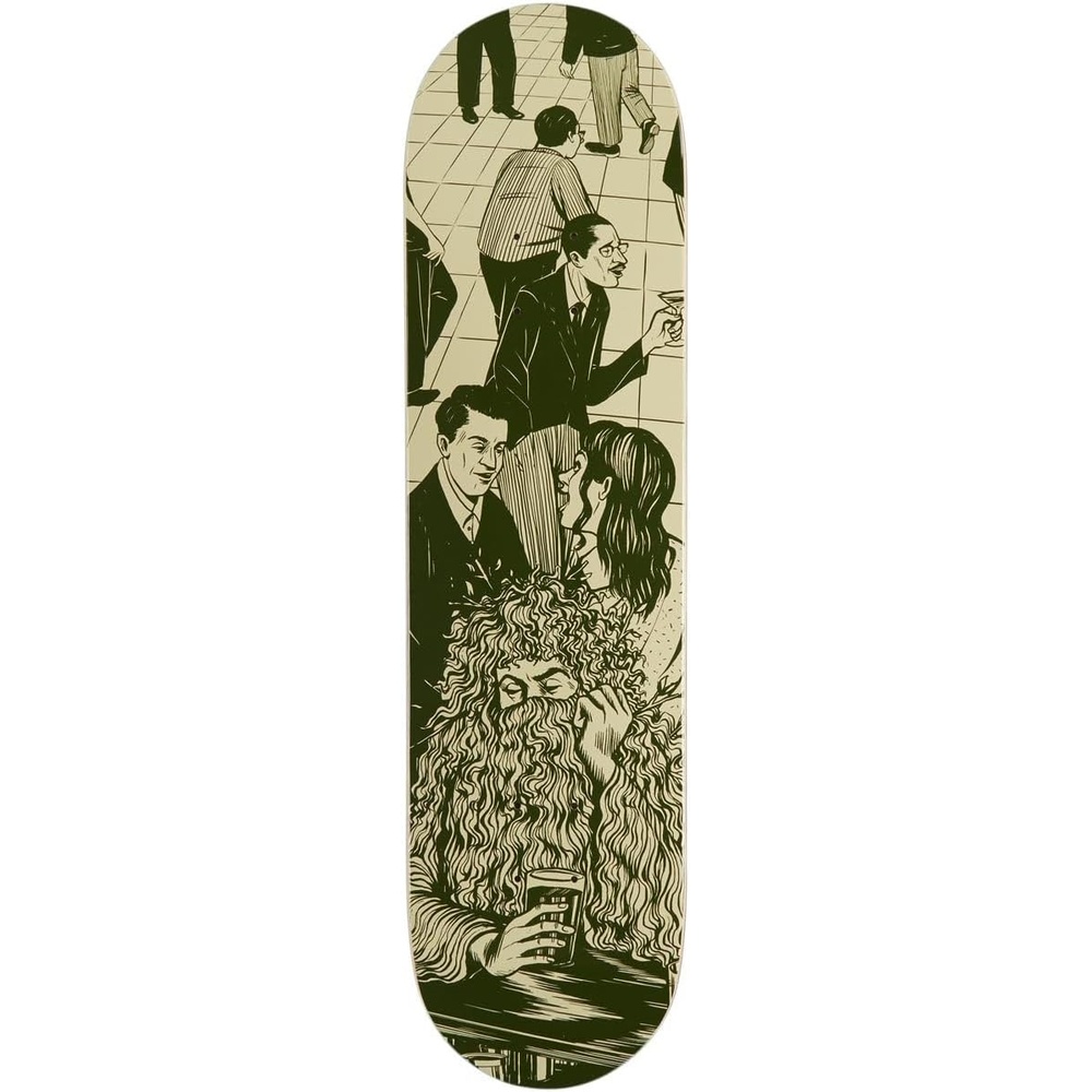 image:imageCCS Social Camouflage Skateboard Deck  7 Ply Maple Wood  Professional Grade  Adults Kids Teens Youth  Boys amp GirlsBar Green