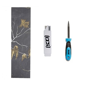 [CCS] Black Grip Tape with 2-in-1 File Tool and Razor Blade(Realtree Meteorite)