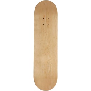 [CCS] Blank Skateboard Deck | 7 Ply Plain Natural Maple Wood | Professional Grade | Adults, Kids, Teens, Youth | Boys & Girls(Blank Maple)