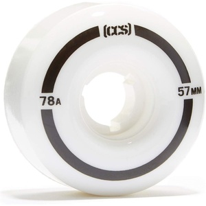 [CCS] Cruiser Skateboard Wheels | Professional Grade | Polyurethane | 78A Durometer | Sizes 52mm, 54mm, & 57mm | Set of 4(57mm)