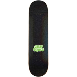 [CCS] Graphic Skateboard Deck | 7 Ply Maple Wood | Professional Grade | Adults, Kids, Teens, Youth | Boys & Girls(Cheap Skates Tag Glitter Black)
