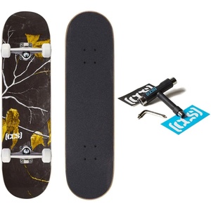 [CCS] Realtree Camouflage Skateboard Complete | Maple Wood | Professional Grade | Fully Assembled with Skate Tool & Stickers | Adults, Kids, Teens, Youth | Boys & Girls(Meteorite)