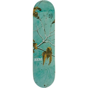 [CCS] Realtree Camouflage Skateboard Deck | 7 Ply Maple Wood | Professional Grade | Adults, Kids, Teens, Youth | Boys & Girls(Sea Glass)