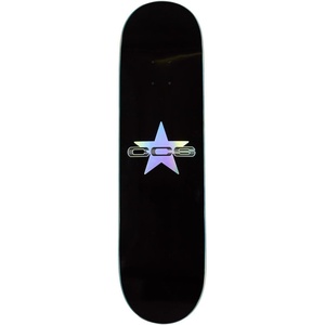[CCS] Skateboard Deck | 7 Ply Maple Wood | Professional Grade | Adults, Kids, Teens, Youth | Boys & Girls(97 Star – Holographic/Black)