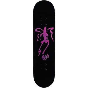 [CCS] Skateboard Deck | 7 Ply Maple Wood | Professional Grade | Adults, Kids, Teens, Youth | Boys & Girls(Ink Angel Black)
