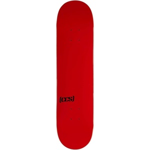 [CCS] Skateboard Deck | 7 Ply Maple Wood | Professional Grade | Adults, Kids, Teens, Youth | Boys & Girls(Red)