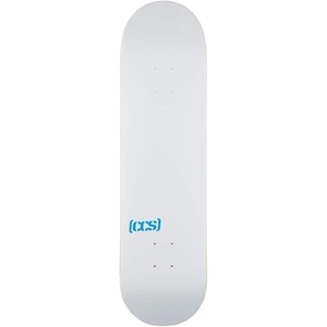 [CCS] Skateboard Deck | 7 Ply Maple Wood | Professional Grade | Adults, Kids, Teens, Youth | Boys & Girls(White)