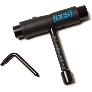 [CCS] Skateboard Tool – All in One T Tool, Metal T Tool W/Grip File, or Y Tool W/Rethreader(Black Metal)