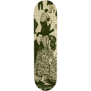 [CCS] Social Camouflage Skateboard Deck | 7 Ply Maple Wood | Professional Grade | Adults, Kids, Teens, Youth | Boys & Girls(Bar Green)