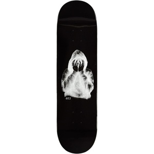 [CCS] Trent Richardson Artist Series Skateboard Deck | 7 Ply Maple Wood | Professional Grade | Adults, Kids, Teens, Youth | Boys & Girls(Smile on The Surface Black)